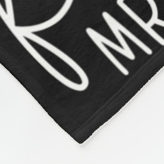 Couverture Polaire Future Mrs. Thompson New Bridal To Be Fiance Bache (Coin)