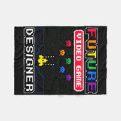 Couverture Polaire Future Video Game Designer Kid's 1 (Devant (Horizontal))