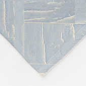 Couverture Polaire G Bureau de création Fleur bleue (Coin)