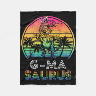 Couverture Polaire G-masaurus Dinosaure G-ma Saurus Famille T-shirt a