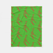 Couverture Polaire Gabarit rouge (Devant)