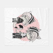 Couverture Polaire gacha,gacha life,anime,manga,art,mignon (Devant (Horizontal))