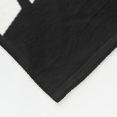 Couverture Polaire Gage de soirée d'enterrement embarrassant Je pense (Coin)