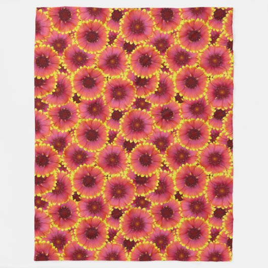 Couverture Polaire Gaillardia Motif sans ambages (Devant)