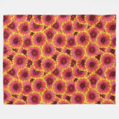 Couverture Polaire Gaillardia Motif sans ambages (Devant (Horizontal))