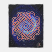 Couverture Polaire Galactic celtic love knot (Devant)
