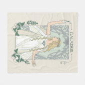 Couverture Polaire Galadriel Lumière de Valinor Graphique (Devant (Horizontal))