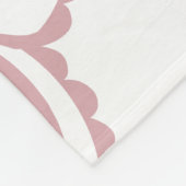 Couverture Polaire Galah Cockatoo rose (Coin)