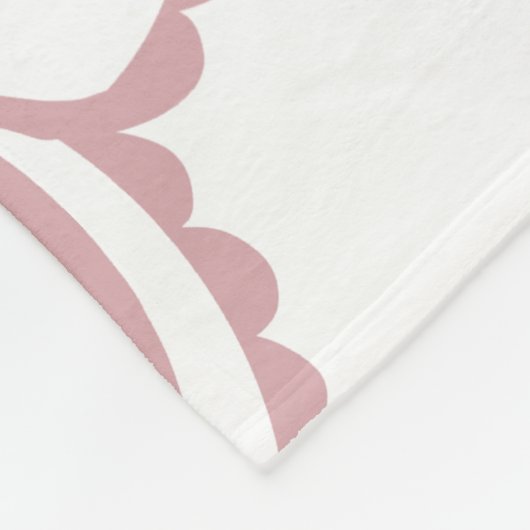 Couverture Polaire Galah Cockatoo rose (Coin)