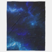 COUVERTURE POLAIRE GALAXE BLEUE (Devant)
