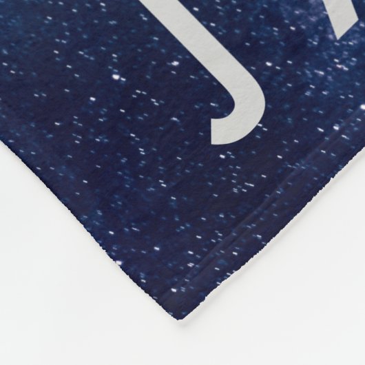 Couverture Polaire Galaxie • Arrière - plan de l'espace avec le nom (Coin)