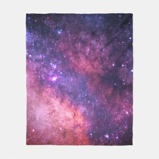 Couverture Polaire Galaxie Espace Extérieur Nebula Stars Sky Universe (Devant)