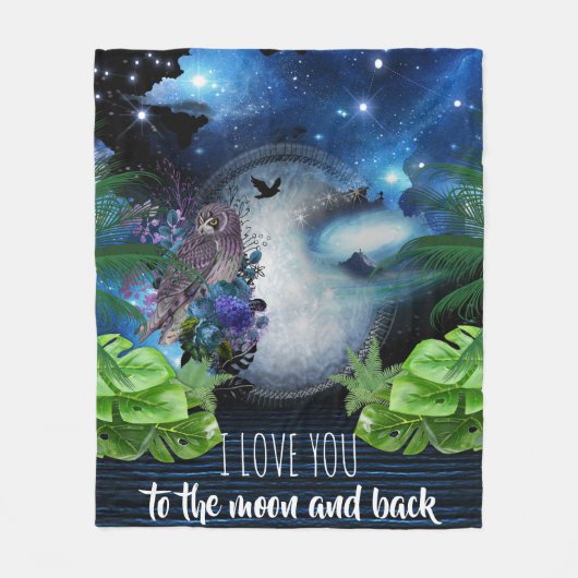 Couverture Polaire Galaxie spatiale (Devant)