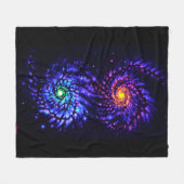 Couverture Polaire Galaxies colorées (Devant (Horizontal))