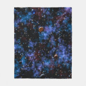 Couverture Polaire Galaxies colorées, étoiles et planètes (Devant)