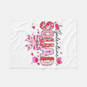 Couverture Polaire Galentines Day Women Galentines Squad Funny Valent (Devant (Horizontal))