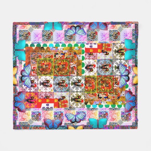 Couverture Polaire Galo de Barcelos, Portugal (Devant (Horizontal))