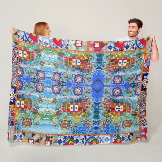 Couverture Polaire Galo de Barcelos, Portugal (En situation)