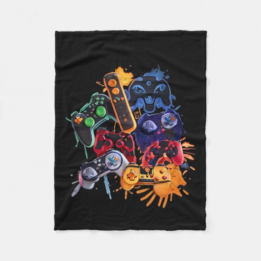 Couverture Polaire Game Control All Things Video Game Controller (Devant)