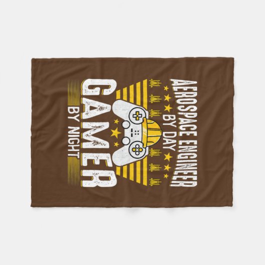 Couverture Polaire Game d'ingénierie aérospatiale (Devant (Horizontal))