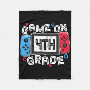Couverture Polaire Gamer Byck To School jeu amusant pour les enfants