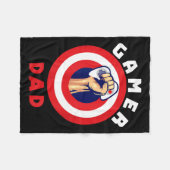 Couverture Polaire Gamer Dad Funny Gaming Quotes Cool Fathers Gift  (Devant (Horizontal))