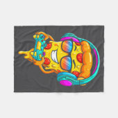 Couverture Polaire Gamer Zza Slice Video Gaming Boy Enthusiast Gamer (Devant (Horizontal))