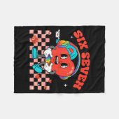 Couverture Polaire Games Valentine 67 Six Seven Funny Gamer Heart Cut (Devant (Horizontal))