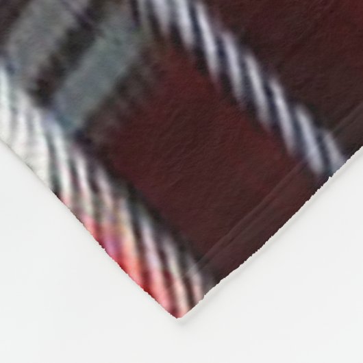 Couverture Polaire Gamme Abstraite Red Black (Coin)