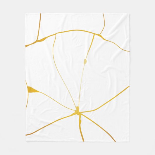 Couverture Polaire Gamme Gold Cracks (Devant)