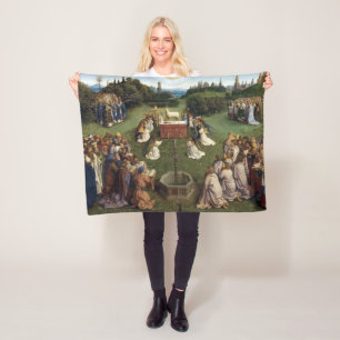 Couverture Polaire Gand Altarpiece (détail), Van Eyck Brothers
