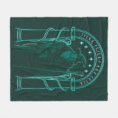 Couverture Polaire GANDALF™ "Speak Friend And Enter" Doors of Durin (Devant (Horizontal))