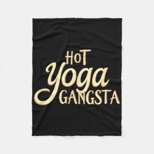 Couverture Polaire Gangsta de Yoga Chaud et Méditation - Namaste Vint