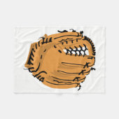 Couverture Polaire Gant de baseball (Devant (Horizontal))