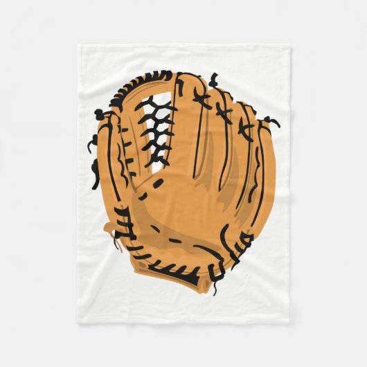 Couverture Polaire Gant de baseball (Devant)