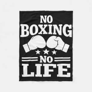 Couverture Polaire Gants de boxe No Boxing No Life Gants de boxe _1
