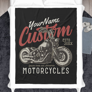 Couverture Polaire Garage de moto Rebel Cruiser Personnalisé