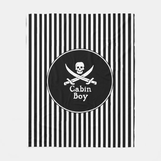 Couverture Polaire Garçon cabine (Devant)