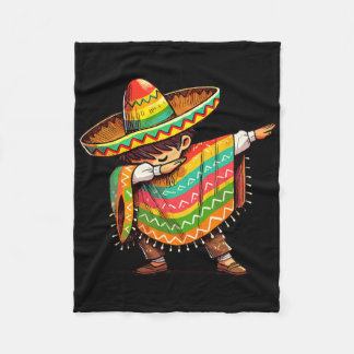 Couverture Polaire Garçon Mexicain Dabant Drôle Cinco De Mayo 