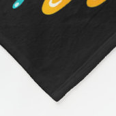 Couverture Polaire Garçons Filles Crème Glacée Baseball Drip Drapeau (Coin)