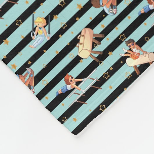 Couverture Polaire Garçons Gymnastique Anneaux Parallel Bars Pommel H (Coin)