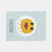 Couverture Polaire Garçons mignon et moderne Monstre magique Enfants (Devant (Horizontal))