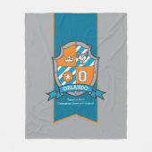 Couverture Polaire Garçons Orlando ou lettre O nom signifiant couvert (Devant)