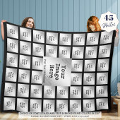 Couverture Polaire Garde-collage de 45 photos