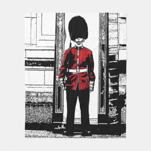 Couverture Polaire Garde de Buckingham Palace d'illustration de photo (Devant)