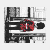 Couverture Polaire Garde de Buckingham Palace d'illustration de photo (Devant (Horizontal))