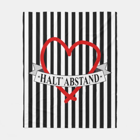 COUVERTURE POLAIRE GARDE DE DISTANCE A COEUR (Devant)