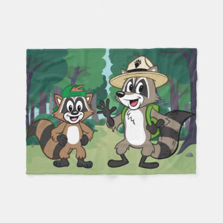 Couverture Polaire Garde forestière Rick et Ricky de Rick | de garde