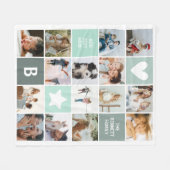 Couverture Polaire Garde-photo personnalisée moderne (Devant (Horizontal))