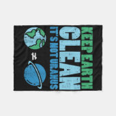 Couverture Polaire Garder La Terre Nettoyer Son Pas Uranus Chemise Dr (Devant (Horizontal))